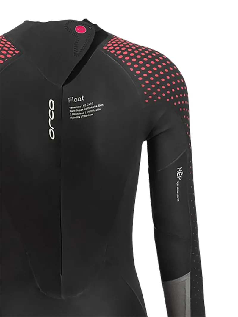 Orca Women's Apex Float Triathlon Wetsuit Red Buoyancy-3